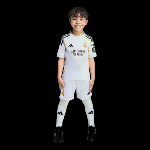 Adidas Real Madrid 25/26 Toddler Home Mini Kit JN8870