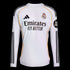 Adidas Real Madrid 25/26 Long Sleeve Home Jersey JN8884