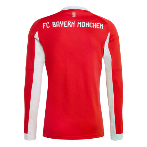 Adidas Bayern Munich 25/26 Long Sleeve Home Jersey JP3689