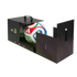 Adidas FIFA World Cup 26 TRI-ONDA soccer ball displayed in a premium black carrying box with gold logos and edition numbering.