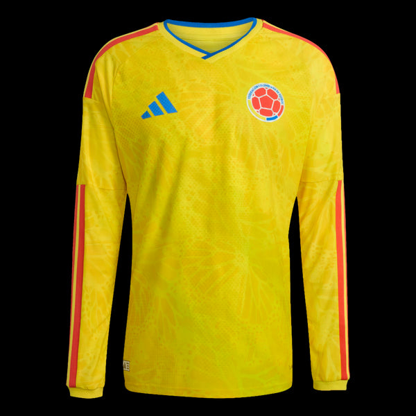 Adidas Colombia 2026 Authentic Long Sleeve Jersey