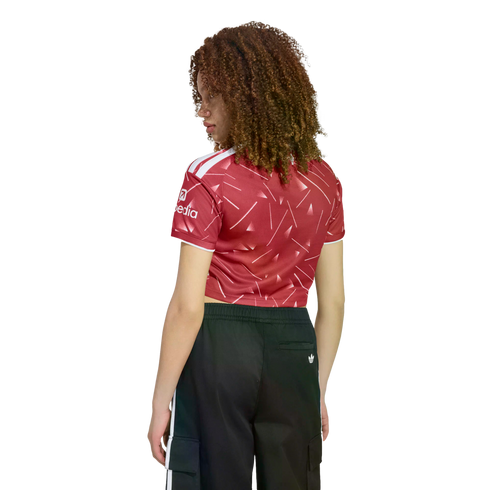 Adidas Liverpool 26/27 Womens Home Crop Top Jersey