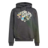 Charcoal grey Adidas hoodie with a colorful graphic of FIFA World Cup mascots and the text "FIFA WORLD CUP" and "Football with friends."