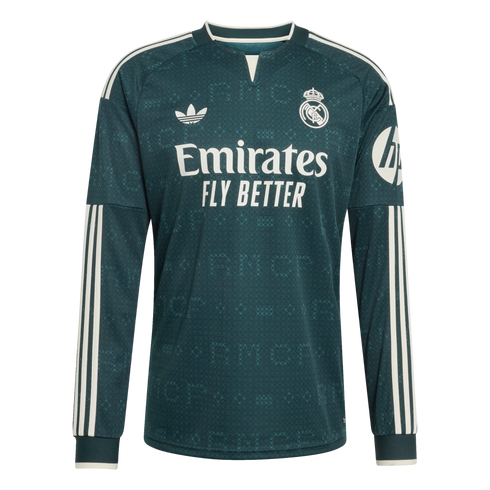 Adidas Real Madrid 26/27 Long Sleeve Away Jersey