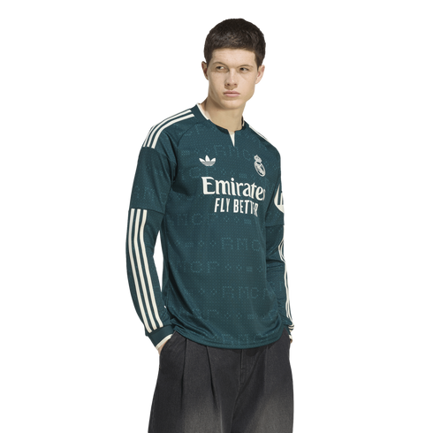 Adidas Real Madrid 26/27 Long Sleeve Away Jersey