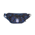 An Adidas fanny pack with a black and blue swirl pattern, featuring the Argentina National Football Team (AFA) three-star crest on the front pocket.