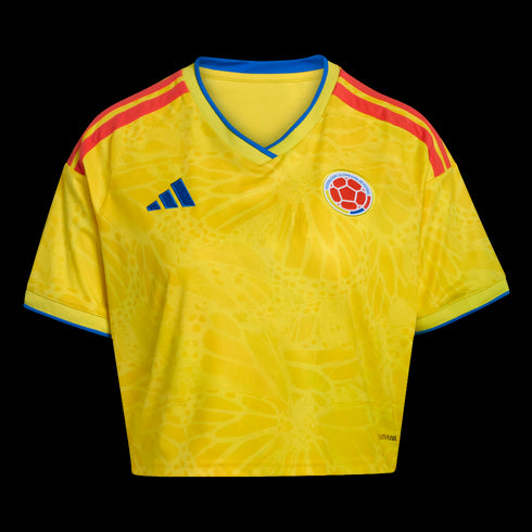 Adidas Colombia 2026 Womens Home Cropped Jersey