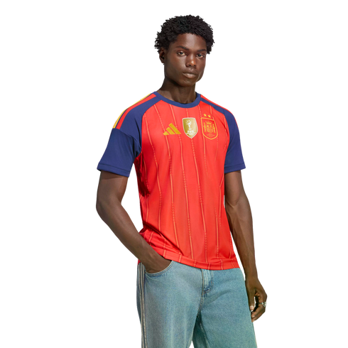 Adidas Spain 2026 2-Star Champions Home Jersey