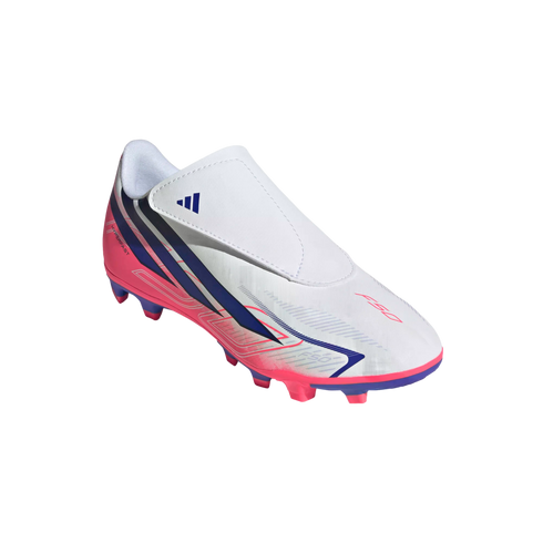 Adidas F50 Hyperfast Club Velcro Youth Firm Ground Cleats