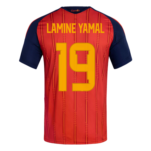 Adidas Spain 2026 2-Star Champions Lamine Yamal Home Jersey