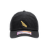 Fan Ink Los Angeles FC Bambo Classic Hat in black, featuring a gold embroidered wing logo centered on the front crown.