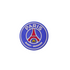 A circular Soccer Croc Charm featuring the blue, red, and white Paris Saint-Germain (PSG) football club logo.