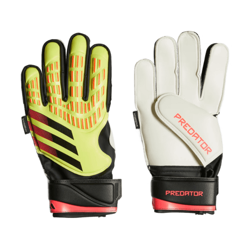 Adidas Predator Match Fingersave Youth Goalkeeper Gloves IQ4035