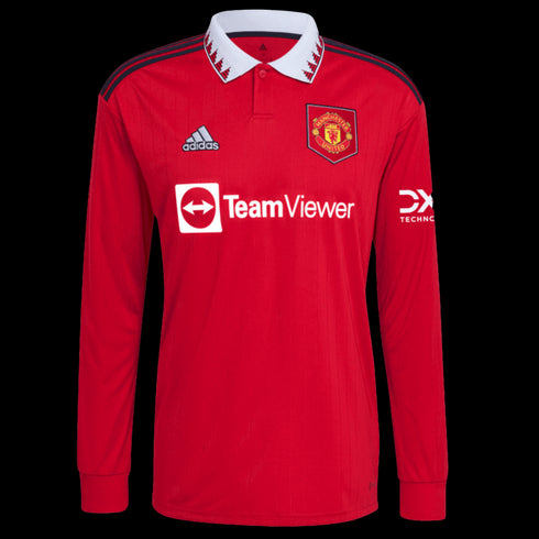 Adidas Manchester United 22/23 Long Sleeve Home Jersey