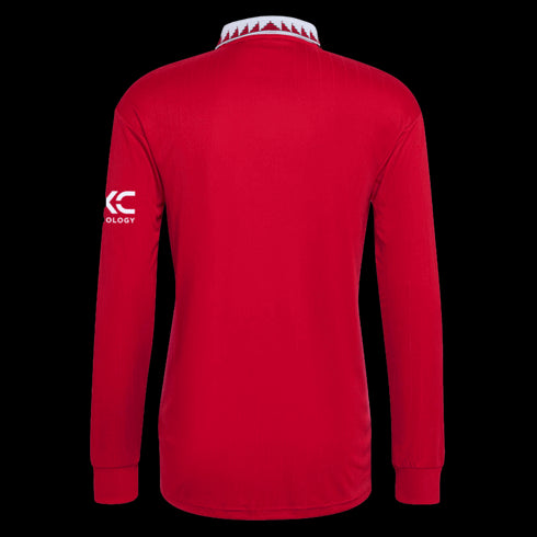 Adidas Manchester United 22/23 Long Sleeve Home Jersey