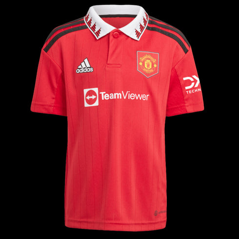 Adidas Manchester United 22/23 Little Kids Home Mini Kit