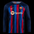 Nike Barcelona 22/23 Long Sleeve Home Jersey