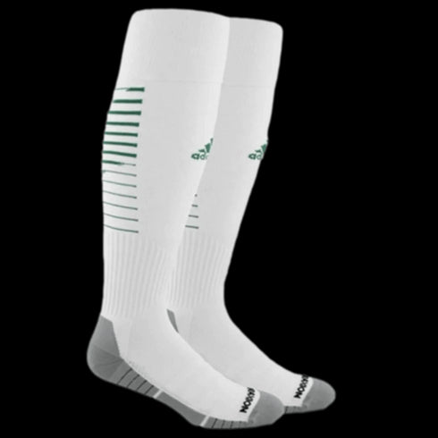 Adidas Team Speed II Soccer Sock - White