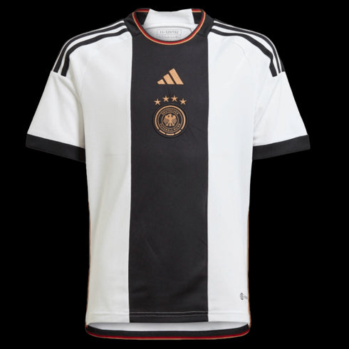 Adidas Germany 2022 Youth Home Jersey - White/Black