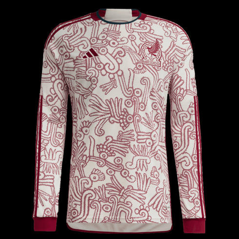 Adidas Men's Mexico 2022 World Cup Away Long Sleeve Jersey