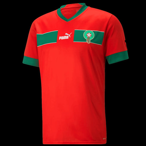 Puma Men's Morocco 2022 World Cup Home Jersey - Red