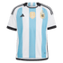 Adidas Argentina 2022 Youth 3-Star Winners Home Jersey IB3595