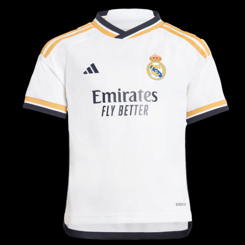 Adidas Real Madrid 23/24 Little Kids Home Mini Kit IB0008