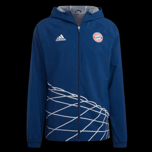Adidas Bayern Munich Windbreaker Jacket HT8828