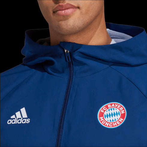 Adidas Bayern Munich Windbreaker Jacket HT8828
