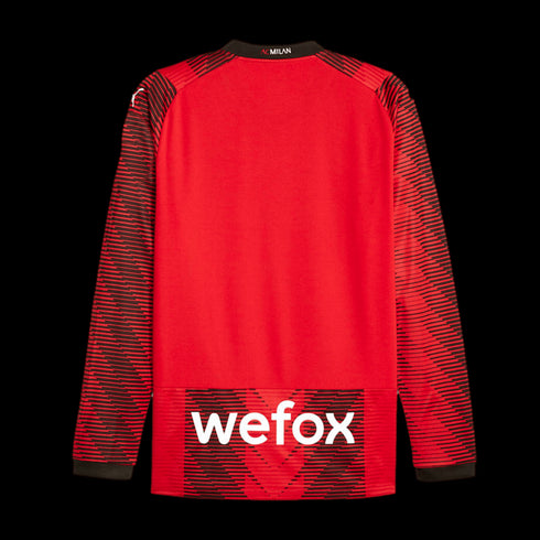 Puma AC Milan 23/24 Long Sleeve Home Jersey 771141-01