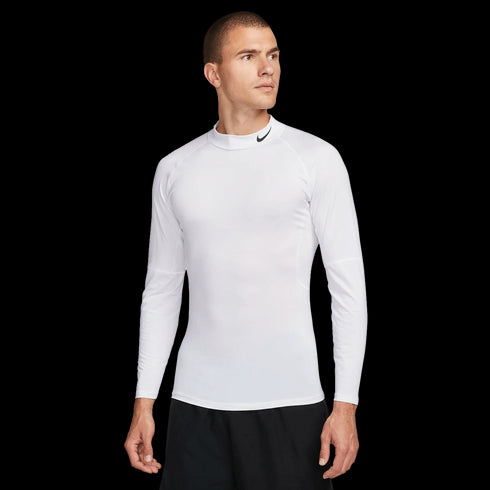 Nike Pro Mock Neck Long Sleeve Tee FB7908-100
