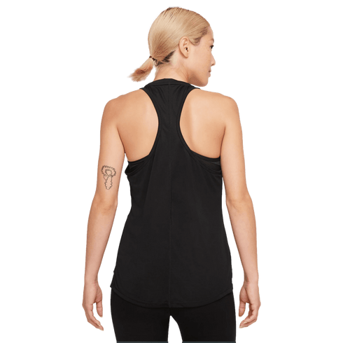 Nike Dri-FIT One Womens Raceback Tank Top - Black DD0634-010