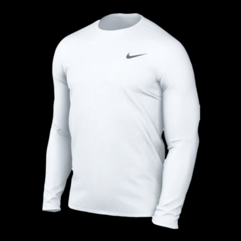 Nike Dri-FIT Legend Long Sleeve Tee - White DV7298-100