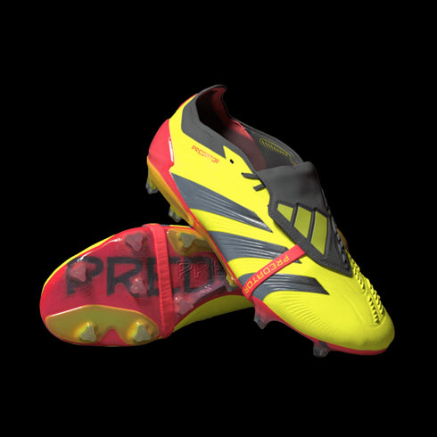 Adidas Predator+ Elite Folddown Tongue Firm Ground Cleats IE1812