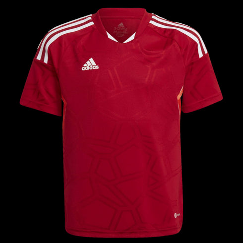Adidas Condivo 22 Match Day Youth Jersey - Red HA3567
