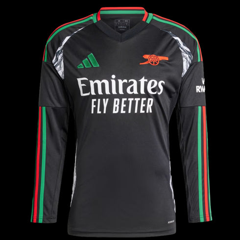 Adidas Arsenal 24/25 Long Sleeve Away Jersey IS8135