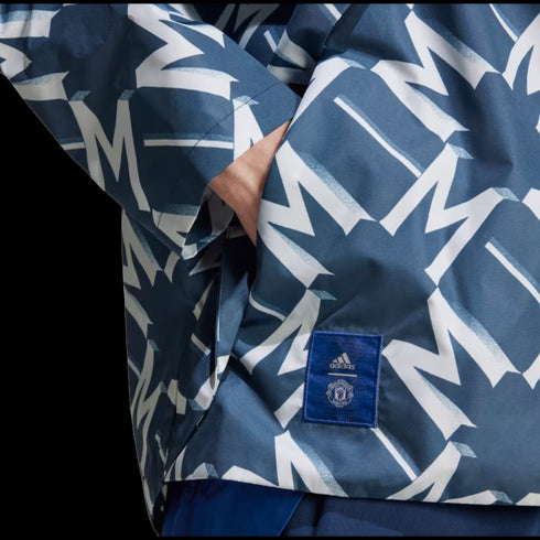 Adidas Manchester United Seasonal Half Zip Windbreaker Jacket IT4194