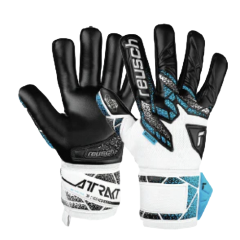 Reusch Attrakt Silver NC Finger Support Goalkeeper Gloves 5560250-1125