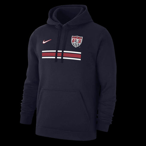 Nike USA Soccer Club Fleece Pullover Hoodie M31777-P033117-USMSV