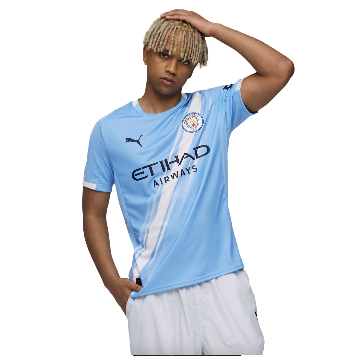 Puma Manchester City 25/26 Home Jersey Soccer 780338-01 Blue – U90