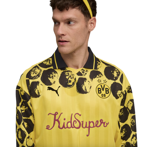 Puma Borussia Dortmund x KidSuper CWC Long Sleeve Retro Jersey 782753-02