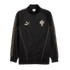 Black PUMA KING track jacket with gold accents. Features the Portugal football crest on the chest and gold patterned tape along the sleeves.