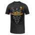 Black Utah Royals FC soccer jersey with gold Nike and sponsor logos. Features a large grey lion head graphic surrounded by a swarm of black bees.