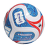 A white soccer ball with blue star patterns, red stripes, and the 2026 FIFA World Cup logo. Text on the ball reads "TRIONDA LEAGUE" and "MATCH BALL REPLICA".