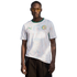 A man wearing yellow-tinted sunglasses and a white Senegal national team football jersey with a green collar, standing against a solid black background.