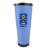 A light blue travel tumbler featuring the FIFA World Cup 2026 logo. The logo depicts a golden trophy over a large blue "26" with white stars and wavy stripes. Beneath the trophy is the word "FIFA" in white, and the text "CAN MEX USA" is printed below in b