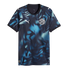 Puma Paraguay national team soccer jersey featuring a dark navy and blue abstract swirl pattern, white Puma logos, and the APF team crest.