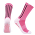 Lux Soccer Grip Calf Socks - Pink