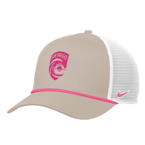 Nike San Diego Wave NWSL Rise Visor Rope Trucker Cap