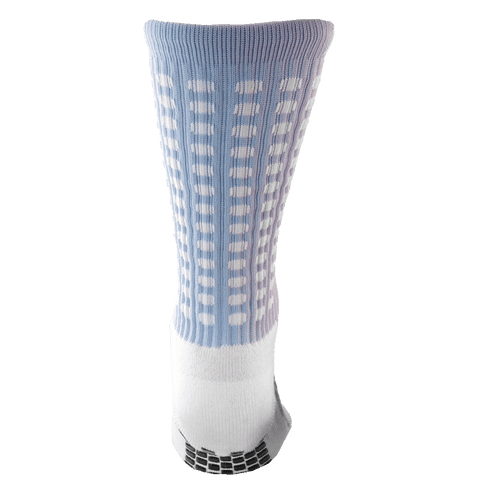 Lux Soccer Grip Calf Socks - Light Blue EB-LU-283